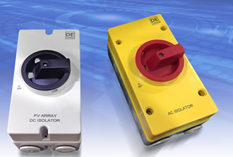 ISOLATOR switch boxes ensure machine safety